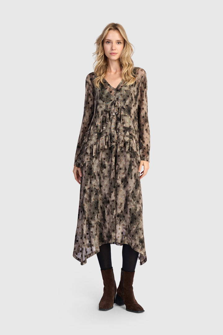 Fen Mesh Dress, Aquarelle