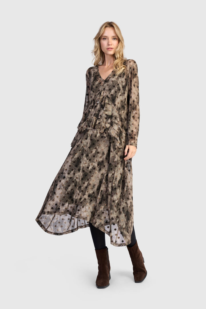 Fen Mesh Dress, Aquarelle