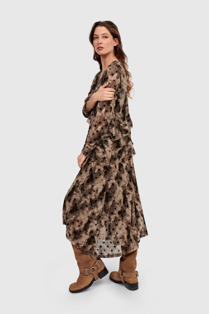 Fen Mesh Dress, Aquarelle