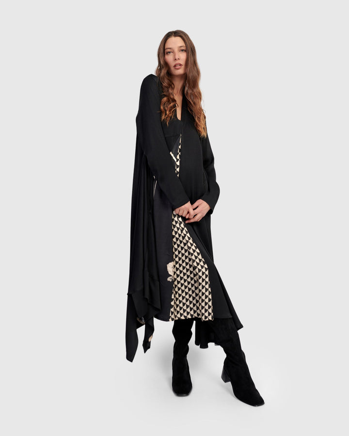 Baroque Draped Dress, Mix