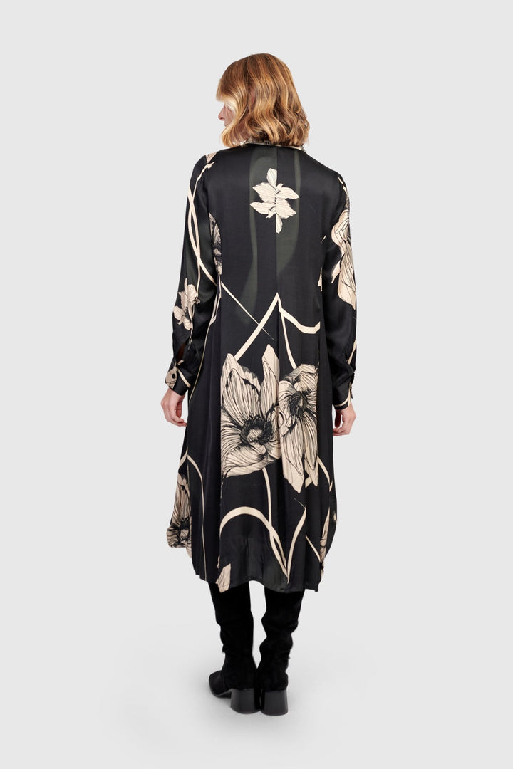 Filigree Babydoll Shirtdress, Mix