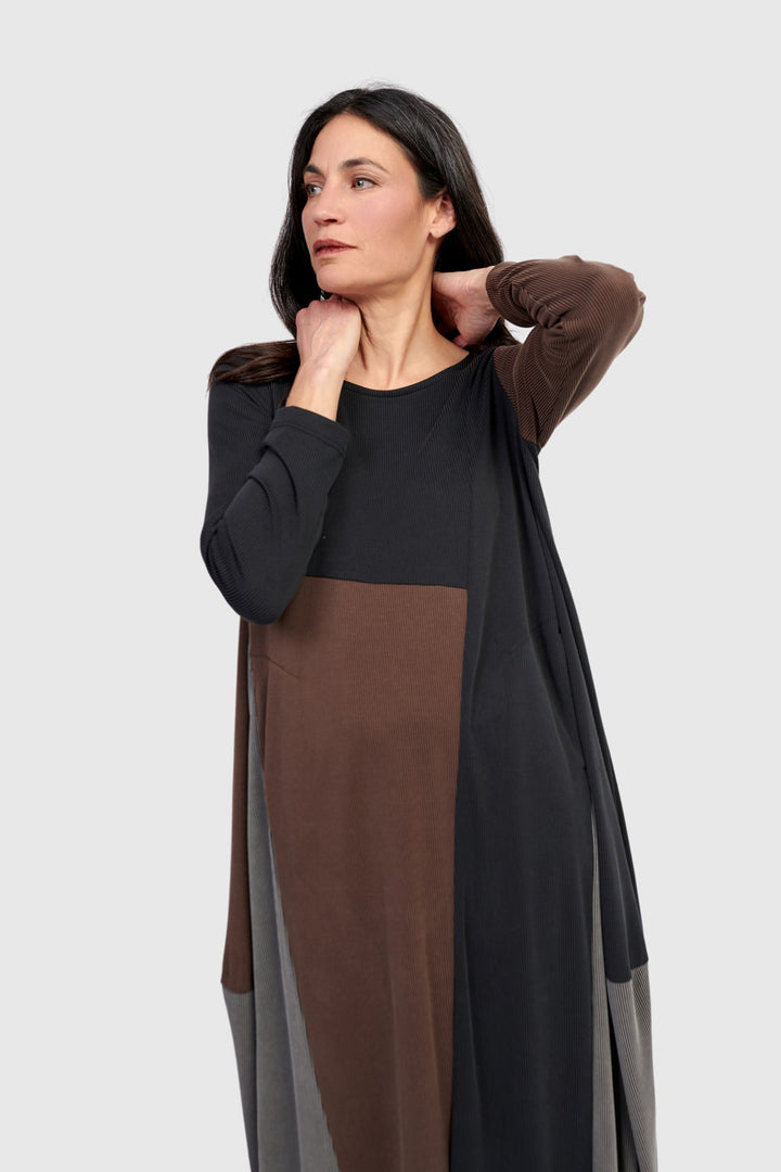 Drift Cupro Relaxed Dress, Mix