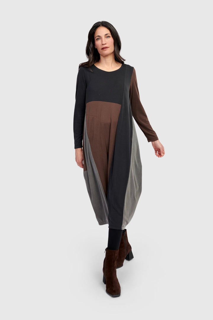 Drift Cupro Relaxed Dress, Mix