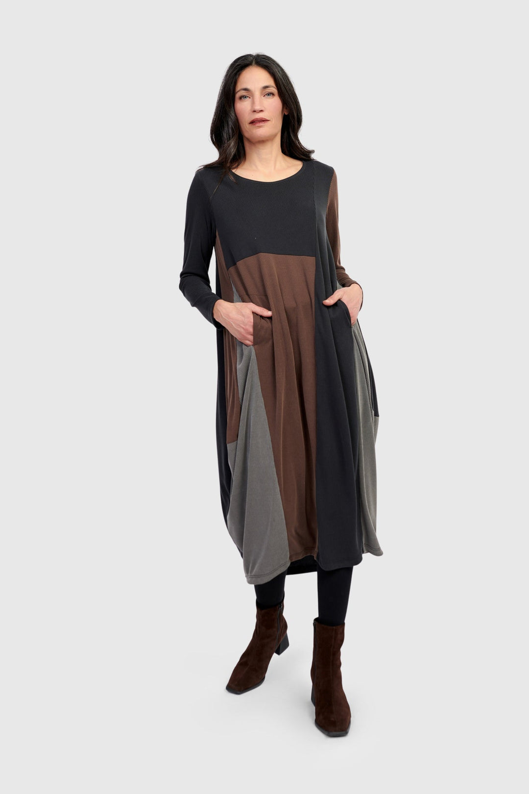 Drift Cupro Relaxed Dress, Mix