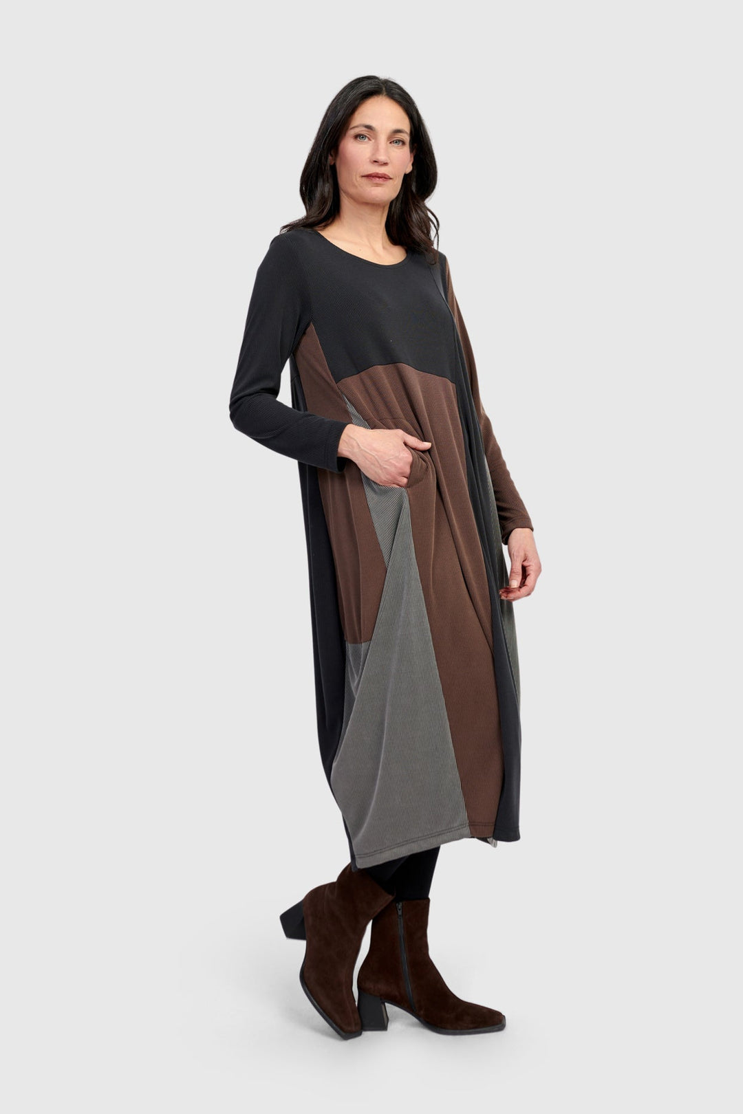 Drift Cupro Relaxed Dress, Mix