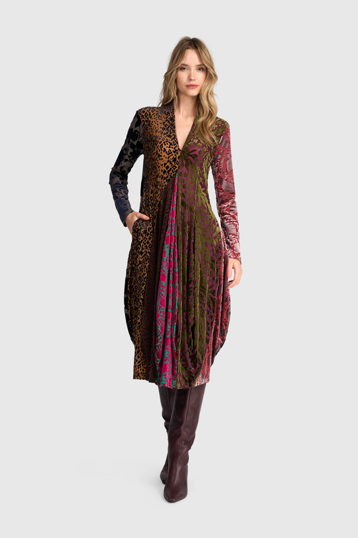 Tapestry Cocoon Dress, Regal