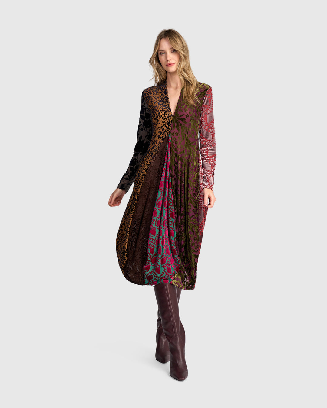 Tapestry Cocoon Dress, Regal