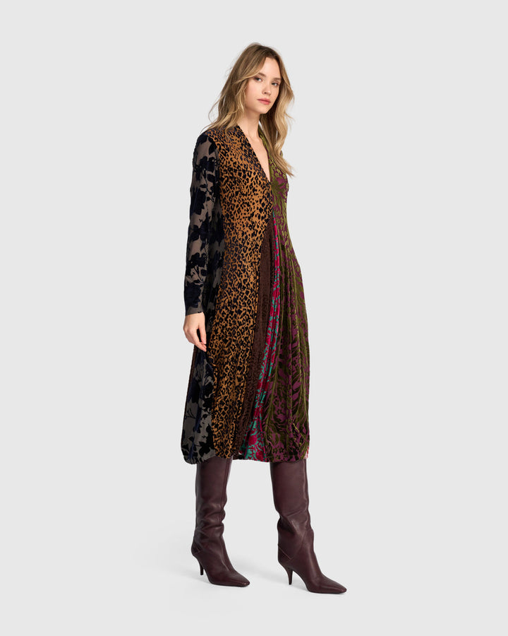 Tapestry Cocoon Dress, Regal
