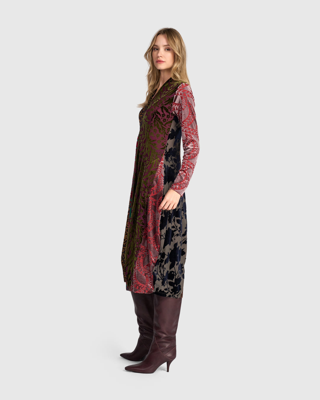 Tapestry Cocoon Dress, Regal