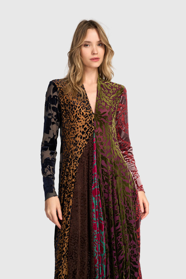 Tapestry Cocoon Dress, Regal