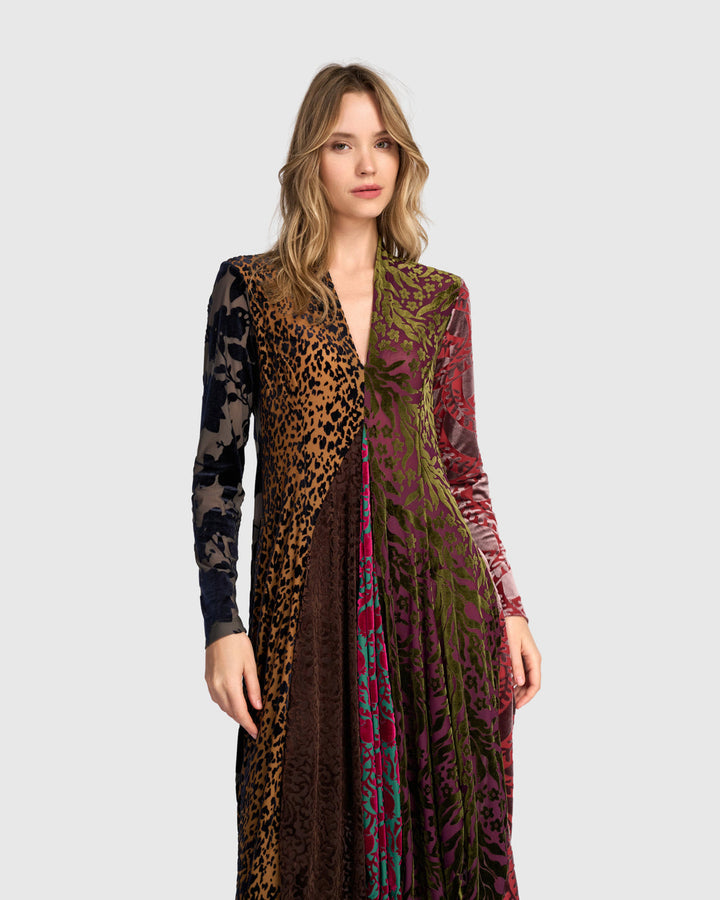 Tapestry Cocoon Dress, Regal
