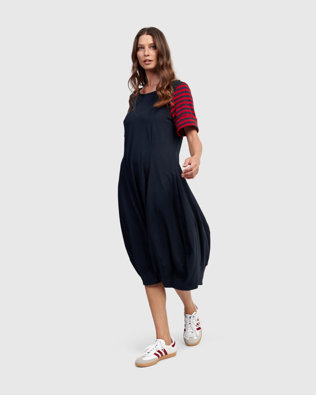 Short Sleeve Maxi Dress Mix