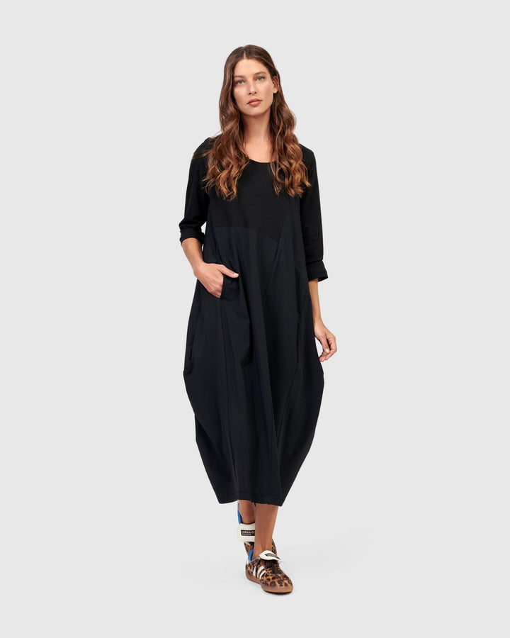 Tekbika Trek Dress, Black