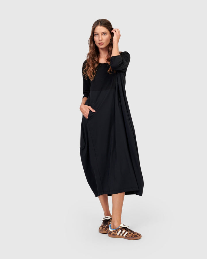 Tekbika Trek Dress, Black