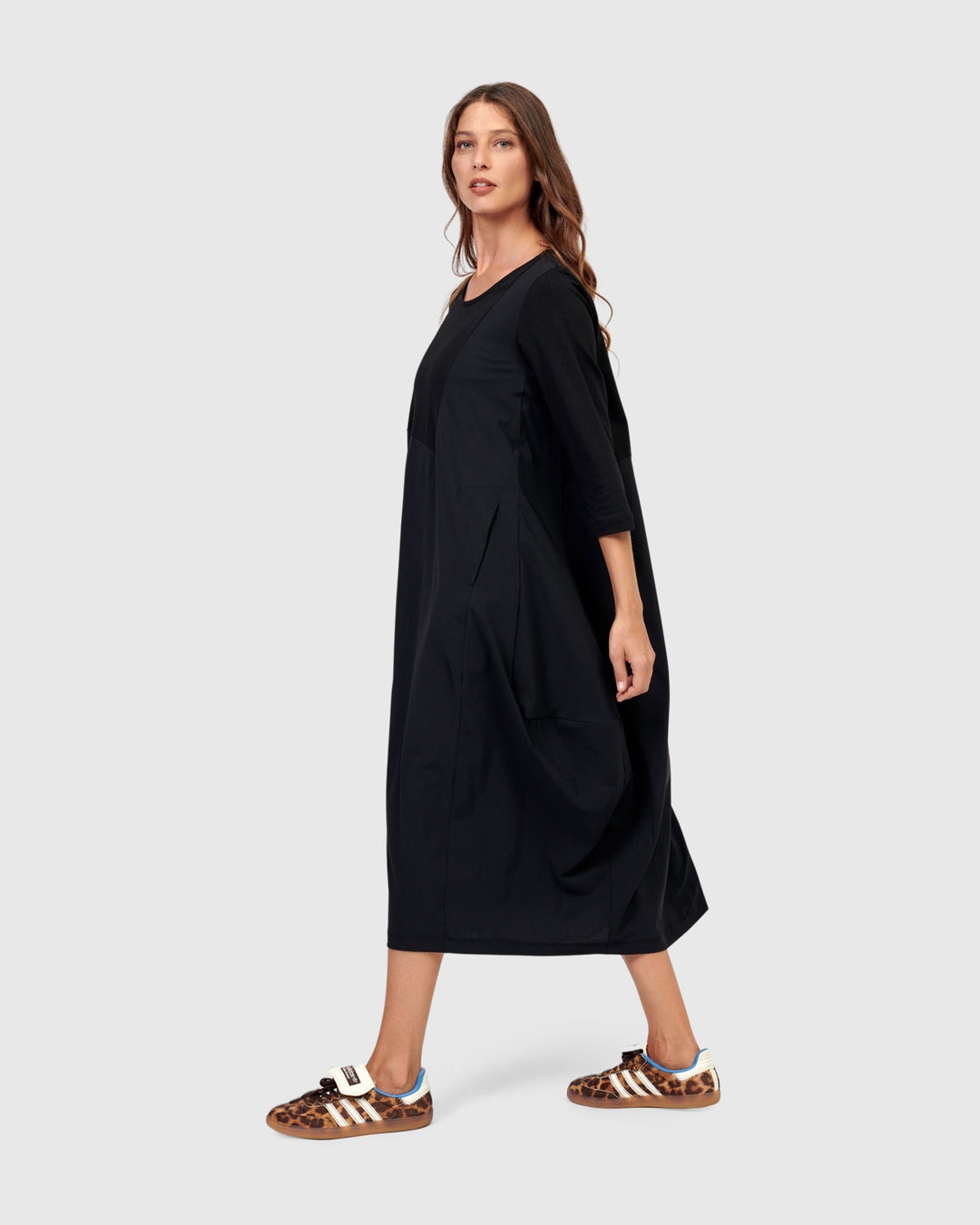 Tekbika Trek Dress, Black