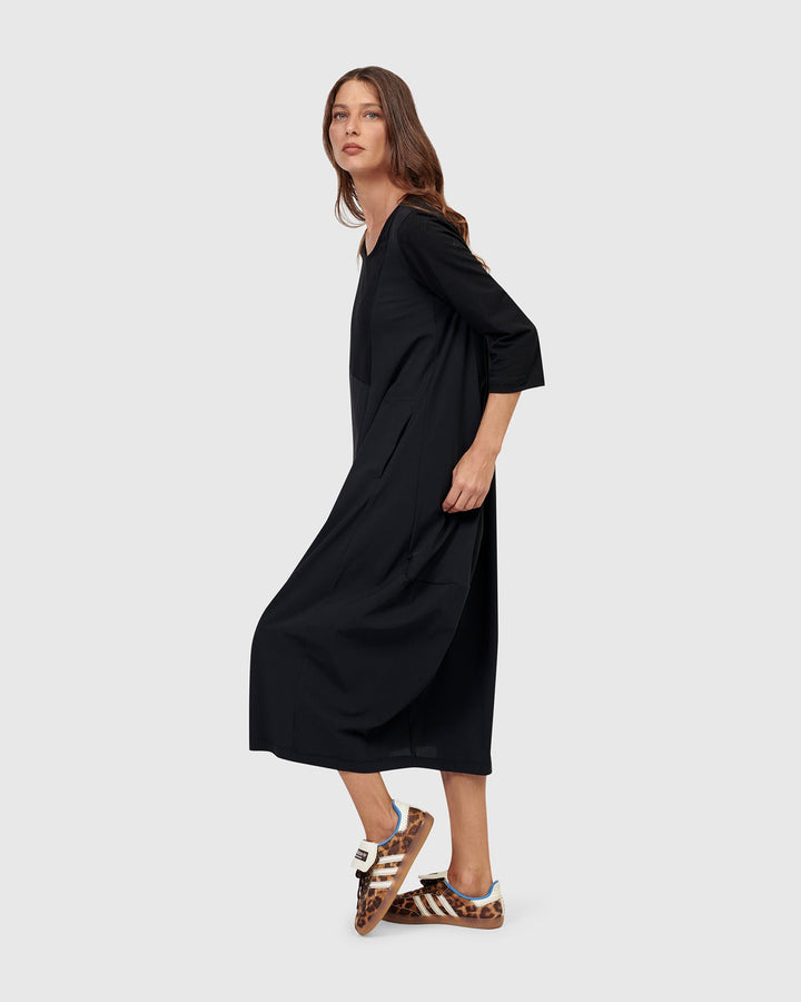 Tekbika Trek Dress, Black
