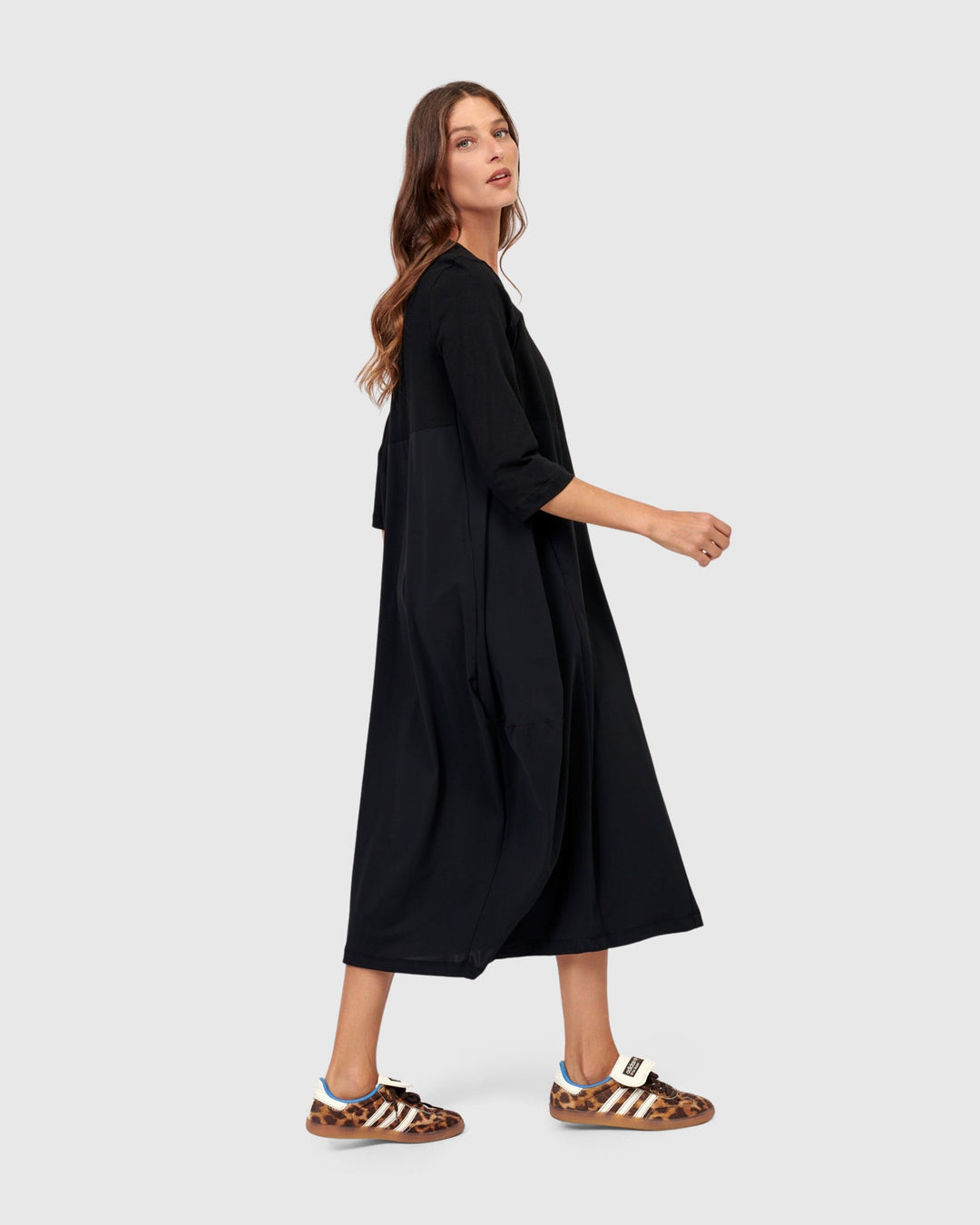 Tekbika Trek Dress, Black