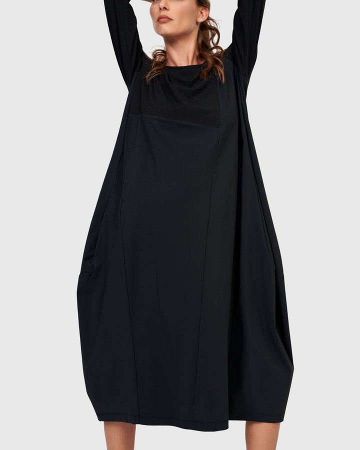 Tekbika Trek Dress, Black