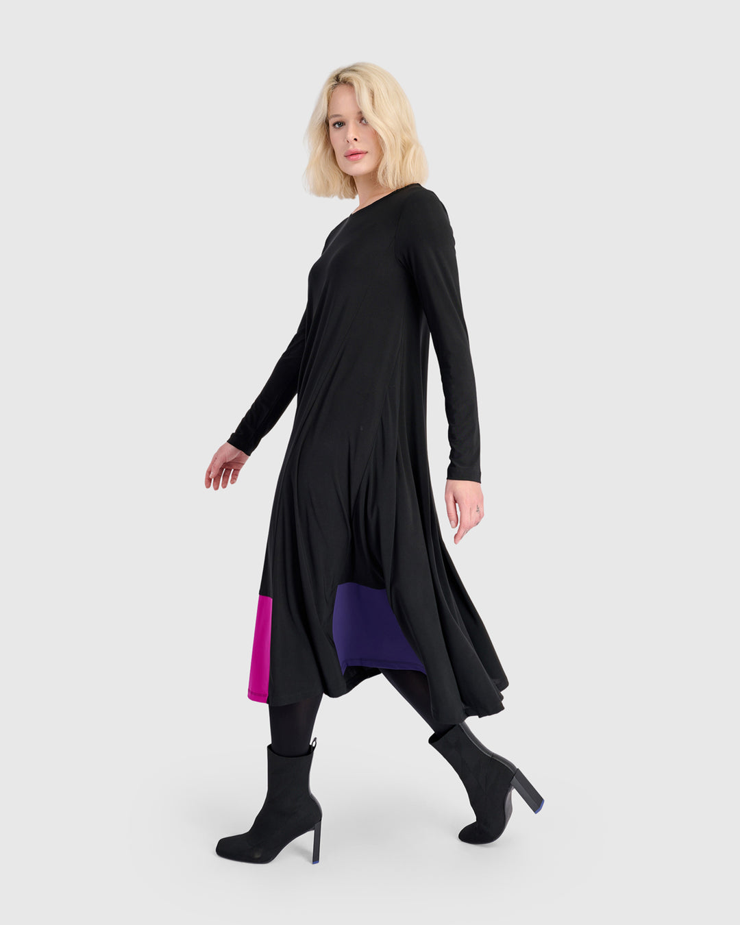 Tekbika Scoopneck Dress Mix