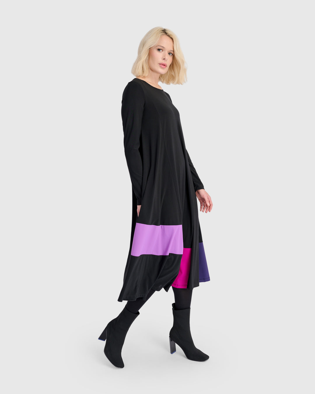 Tekbika Scoopneck Dress Mix