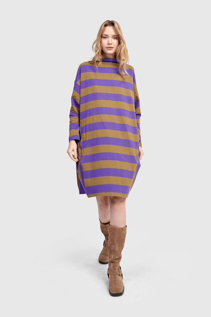 Urban Striker Tee Dress, Purple