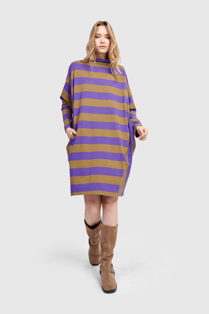 Urban Striker Tee Dress, Purple