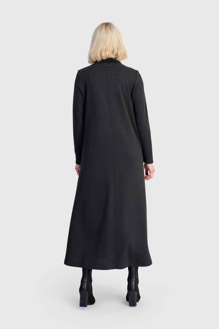 Urban Cloud A-line Dress, Black