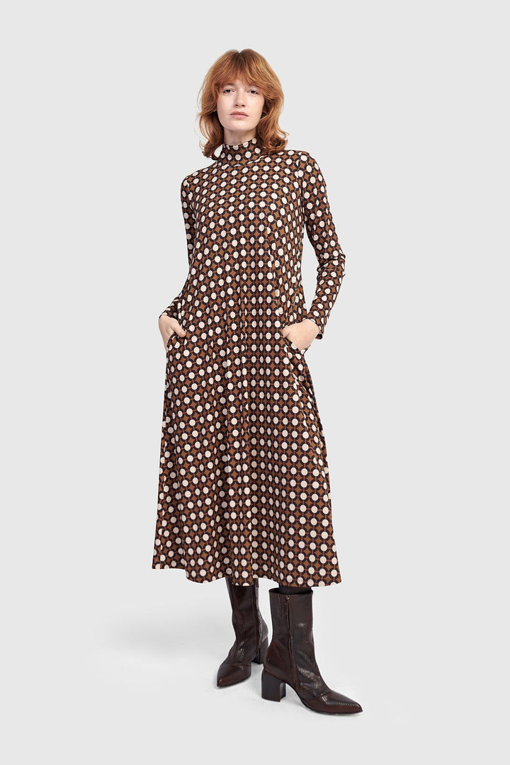 Ziggy A-line Dress, Groove