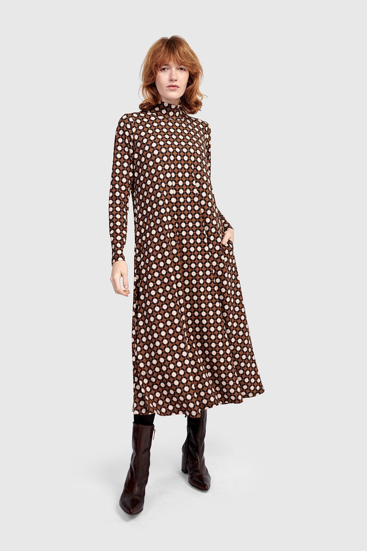 Ziggy A-line Dress, Groove