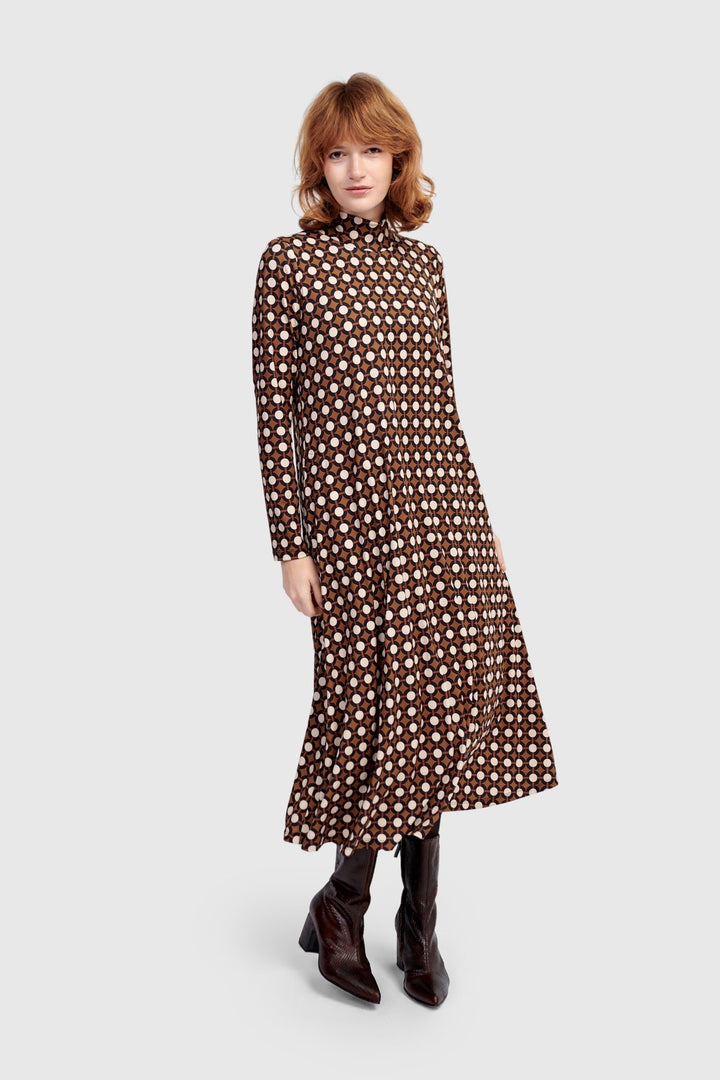 Ziggy A-line Dress, Groove