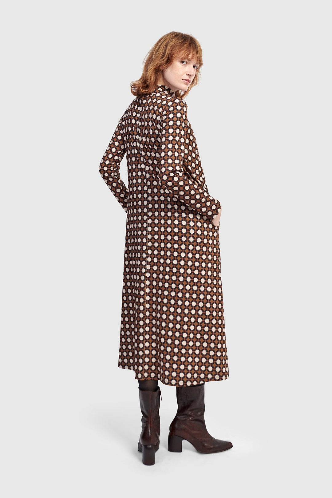 Ziggy A-line Dress, Groove