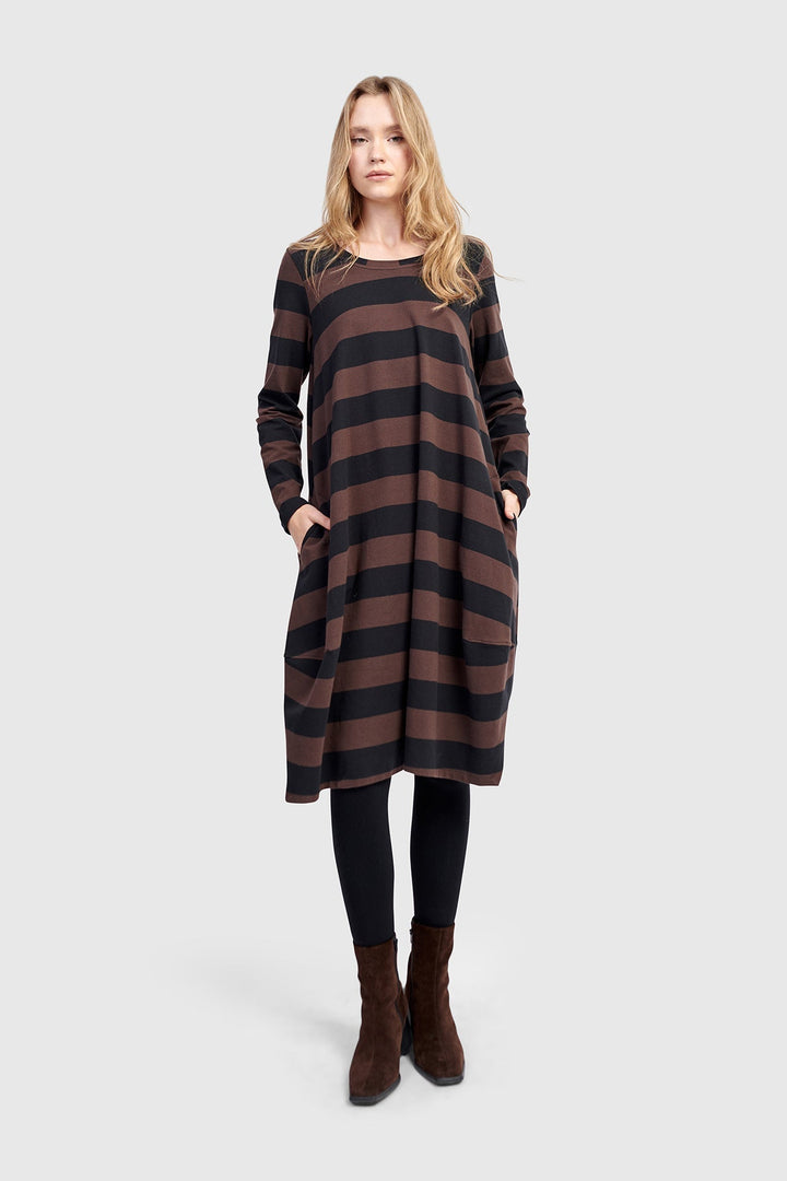 Urban Moxy Relaxed Dress, Brown