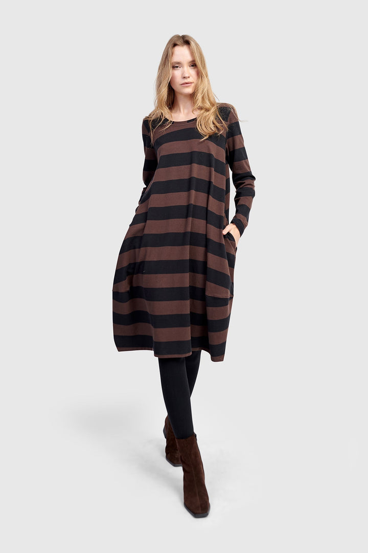 Urban Moxy Relaxed Dress, Brown