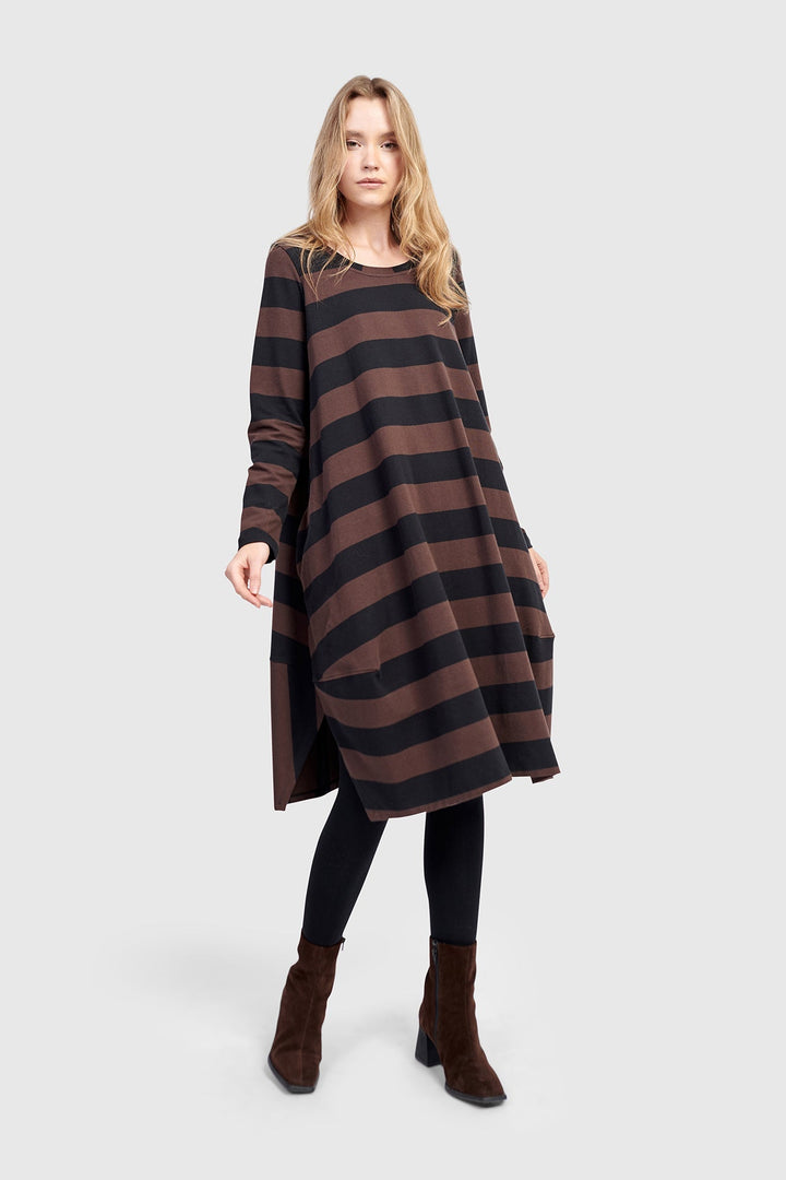 Urban Moxy Relaxed Dress, Brown