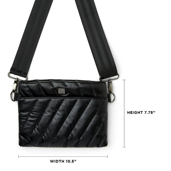 Diagonal 2.0 Bum Bag in Black Pearl