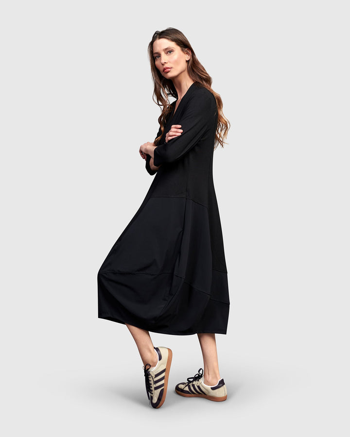 Tekbika Ines Cocoon Dress, Black