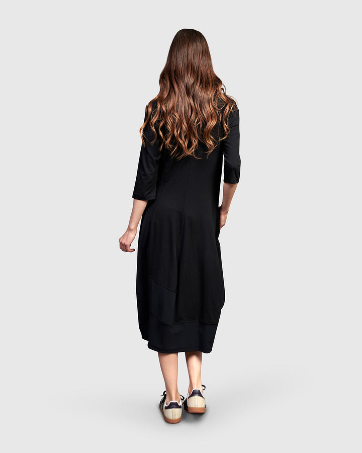 Tekbika Ines Cocoon Dress, Black