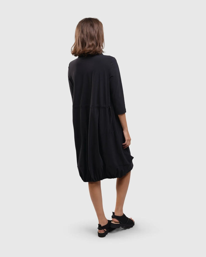 Tekbika Popover Dress, Black