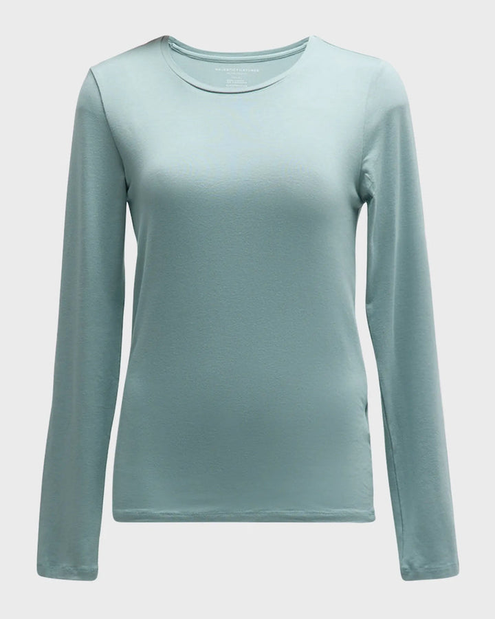 Soft Touch Long Sleeve Crewneck T-Shirt