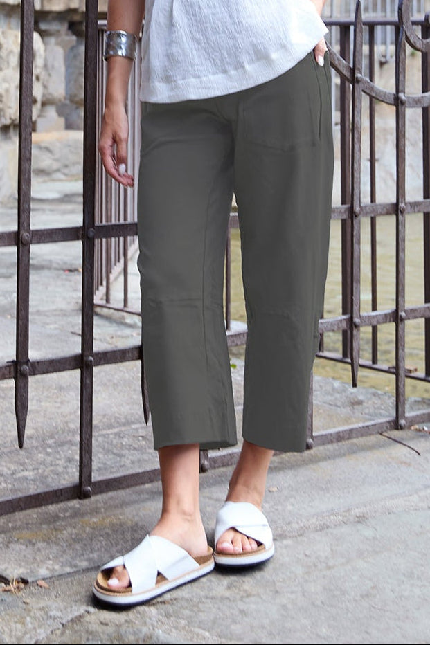 Rimini Front Pocket Pant Cactus