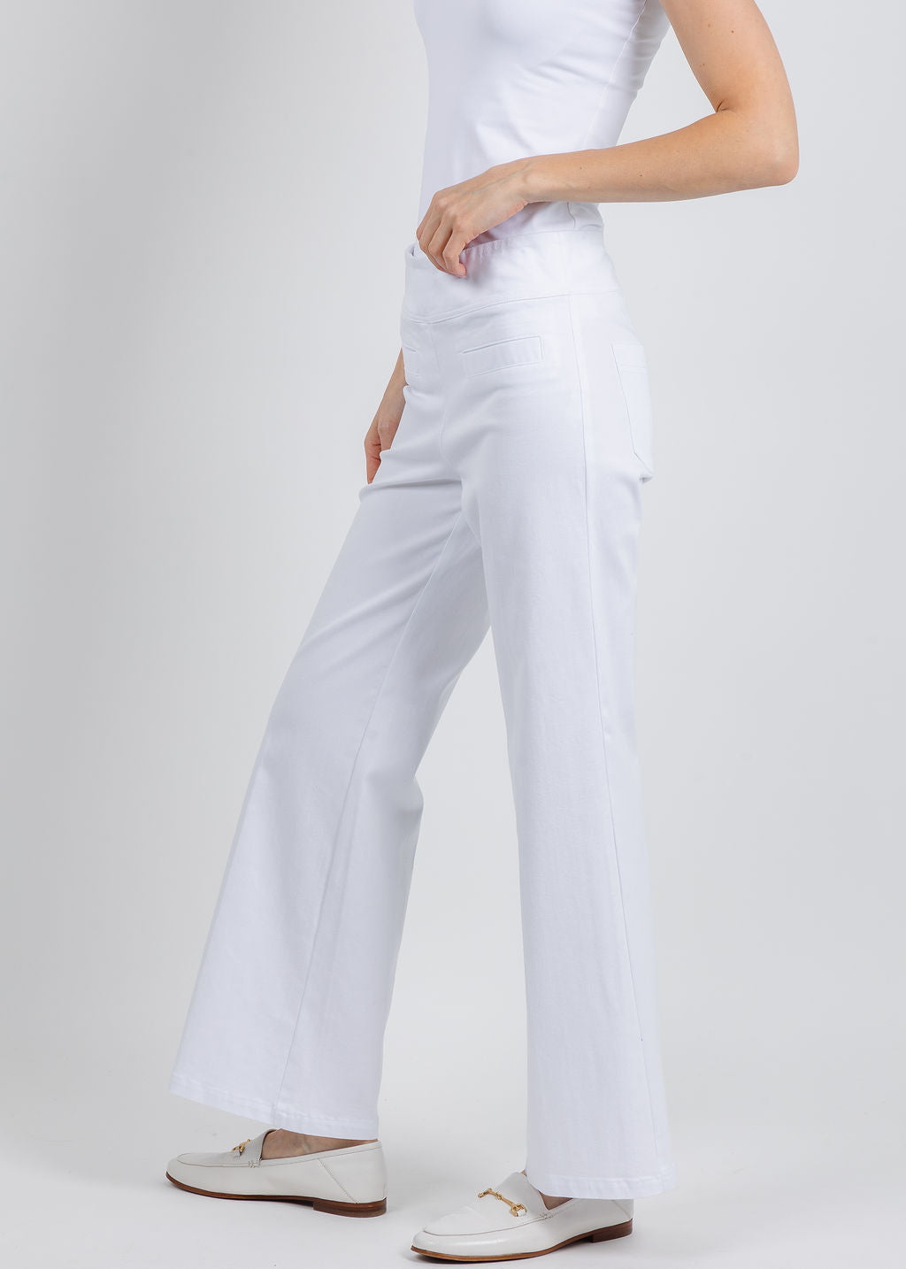 Modern Twill Pant White