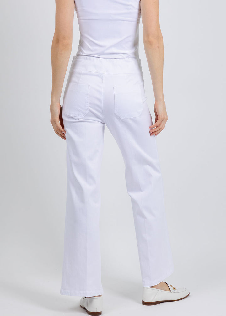 Modern Twill Pant White