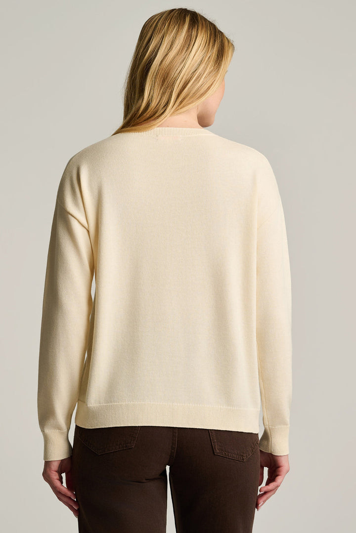 Flower Power Sweater Cream