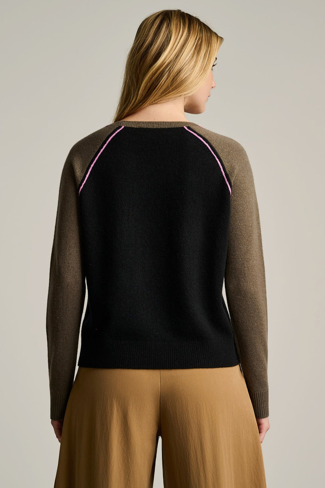 Block Out Cashmere Sweater Onyx