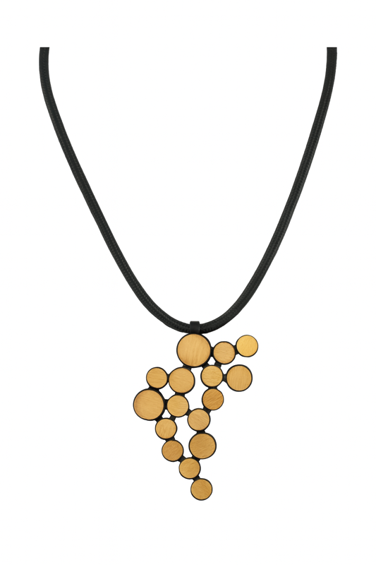 Coins Pendant in Gold