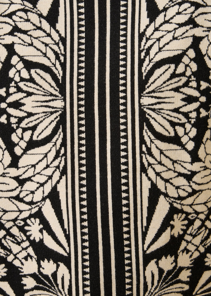 Gambia Lace Jacquard Sweater Black