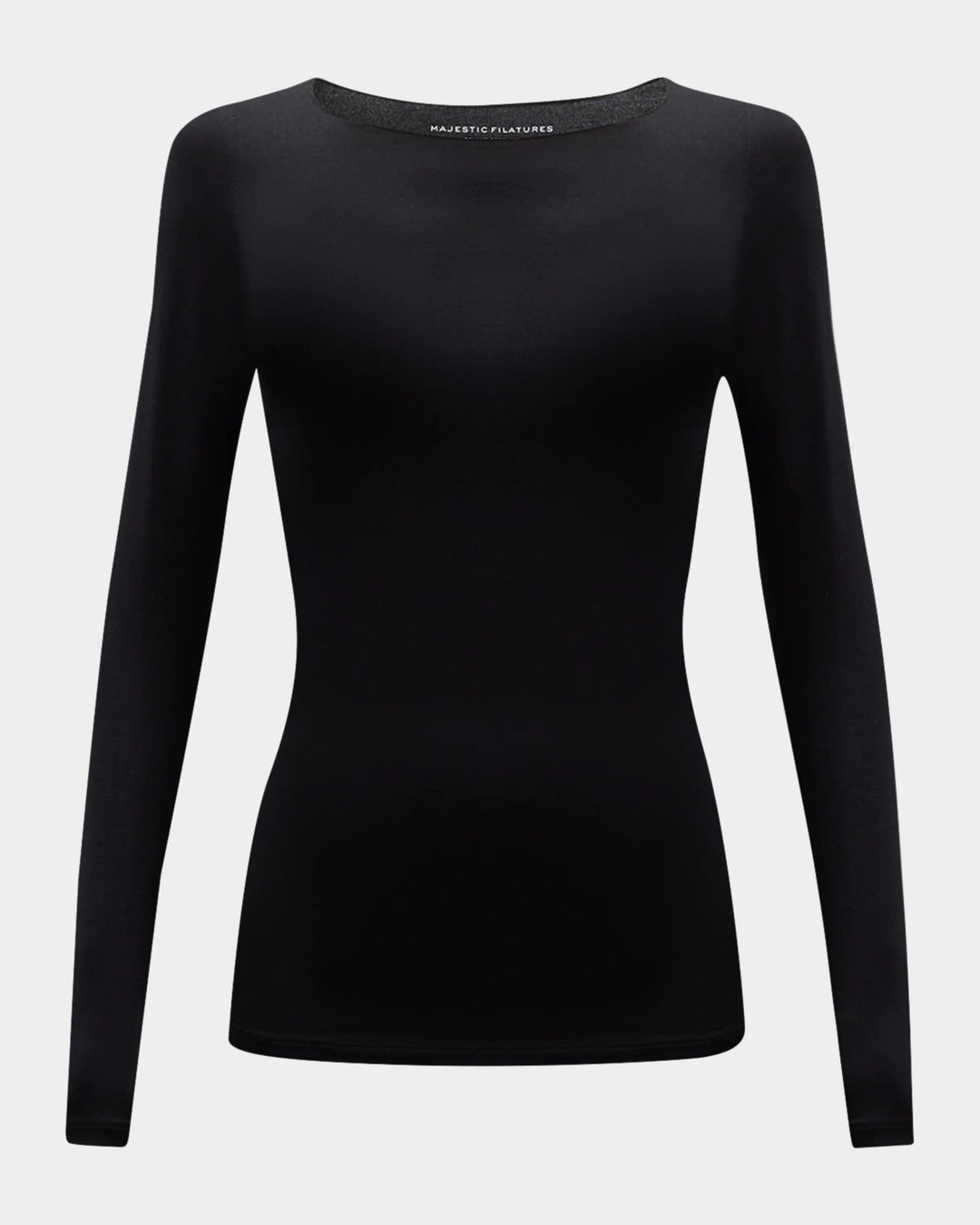 Soft Touch Long Sleeve Merrow Edge Boatneck T-Shirt