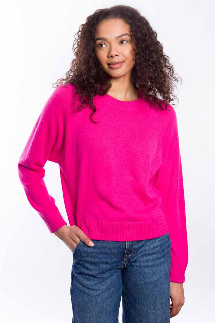 Color Pop Sweater Cerise