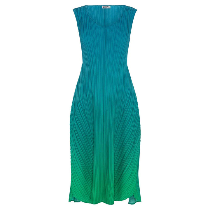 Long Estrella Dress Biscayne Fern