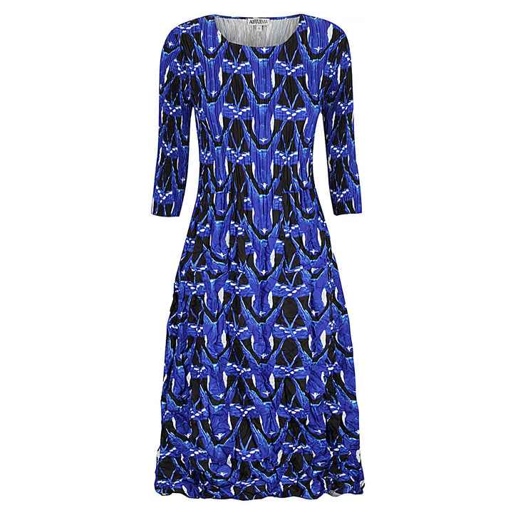 3/4 Sleeve Smash Pocket Dress Fly High